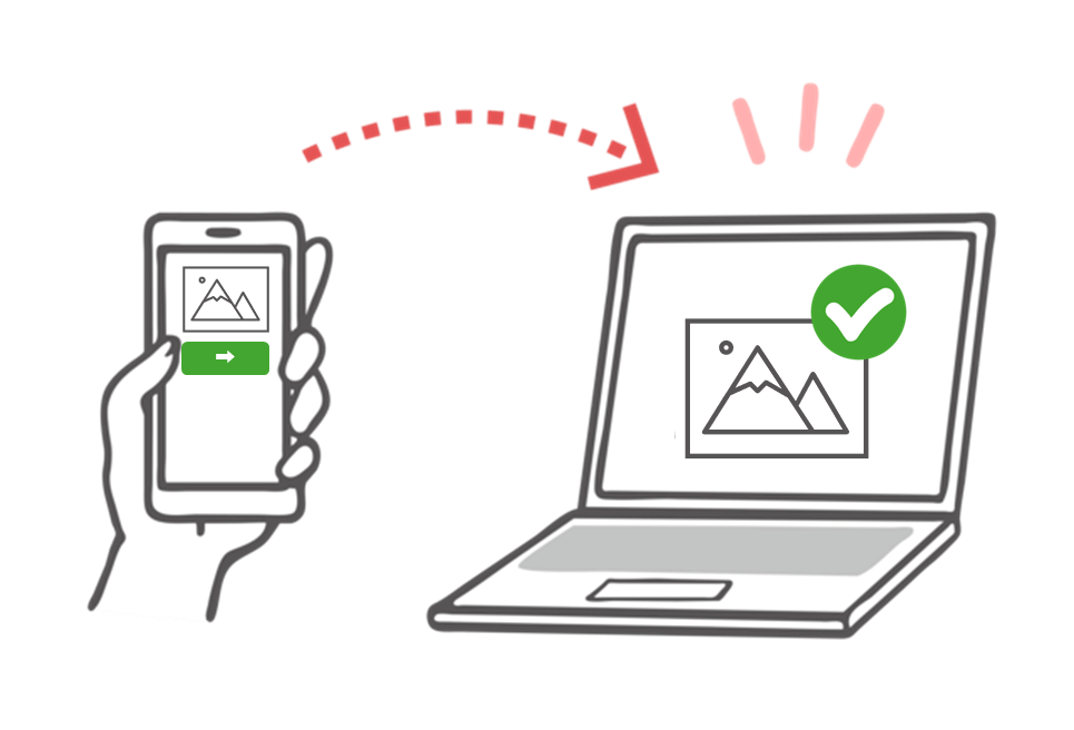 QRコード読み取りイメージ